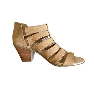 Dr. Scholls Block Open Toe Heel